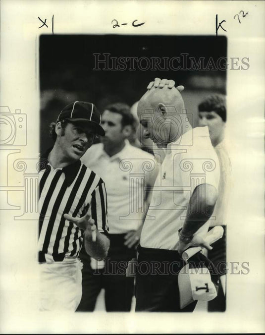1975 Press Photo Tulane college football coach Bennie Ellender - nos13167- Historic Images