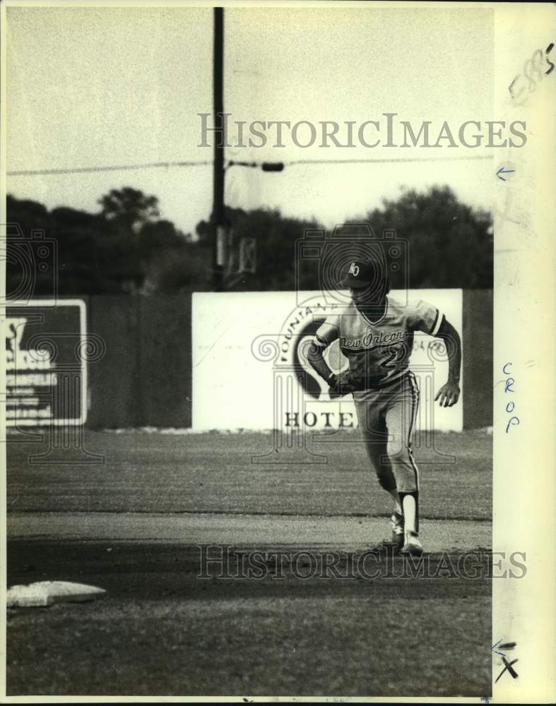 1982 Press Photo University of New Orleans baseball player Tommy Graziano - Historic Images