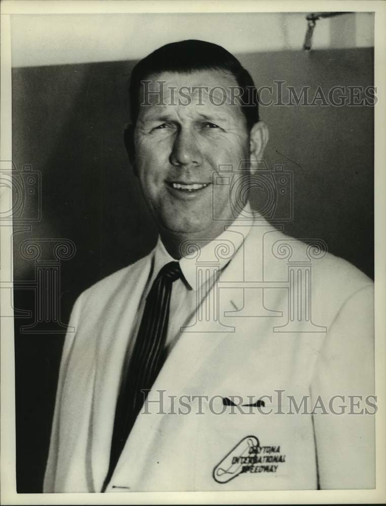 1967 Daytona International Speedway executive Bill France - Historic Images