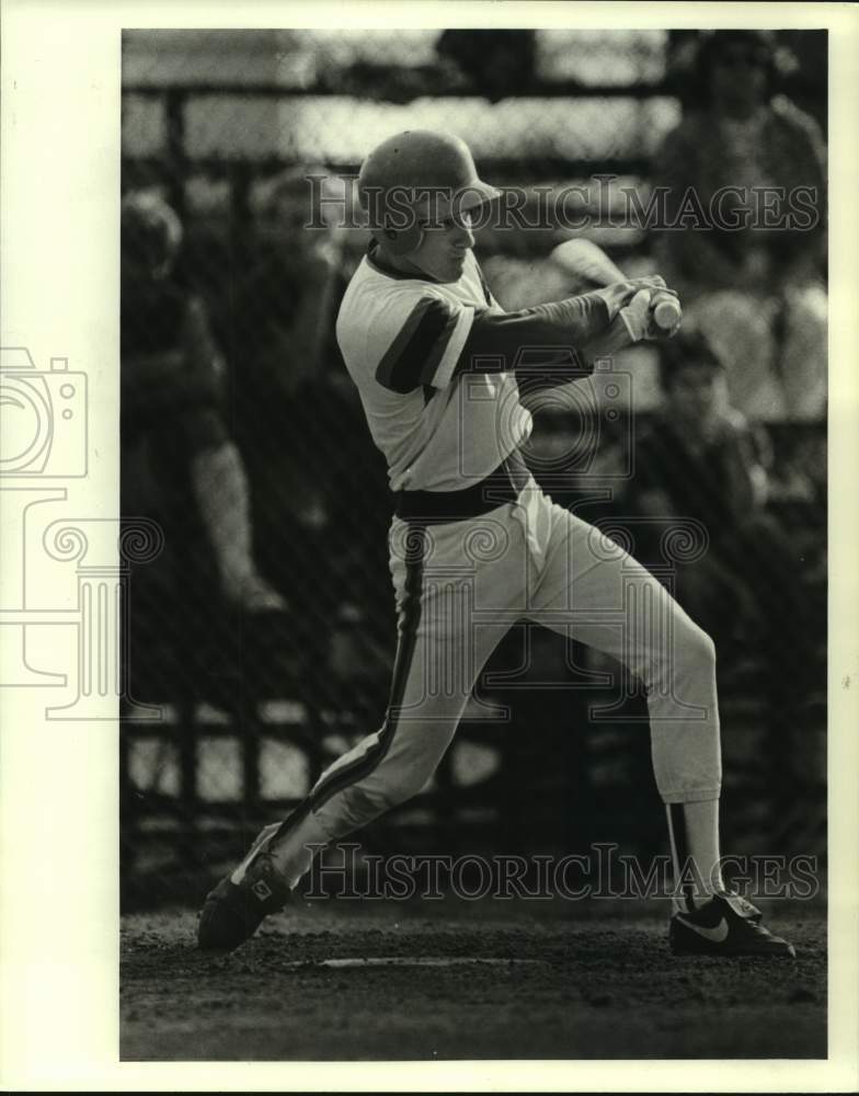 1985 Press Photo Brother Martin High baseball player Chris Francis - nos13504 - Historic Images