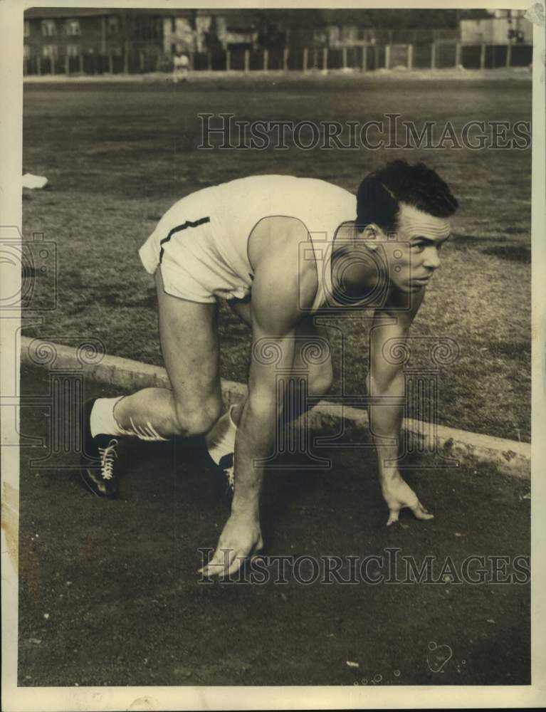 1967 Press Photo Track - Harry Hays - nos13560- Historic Images