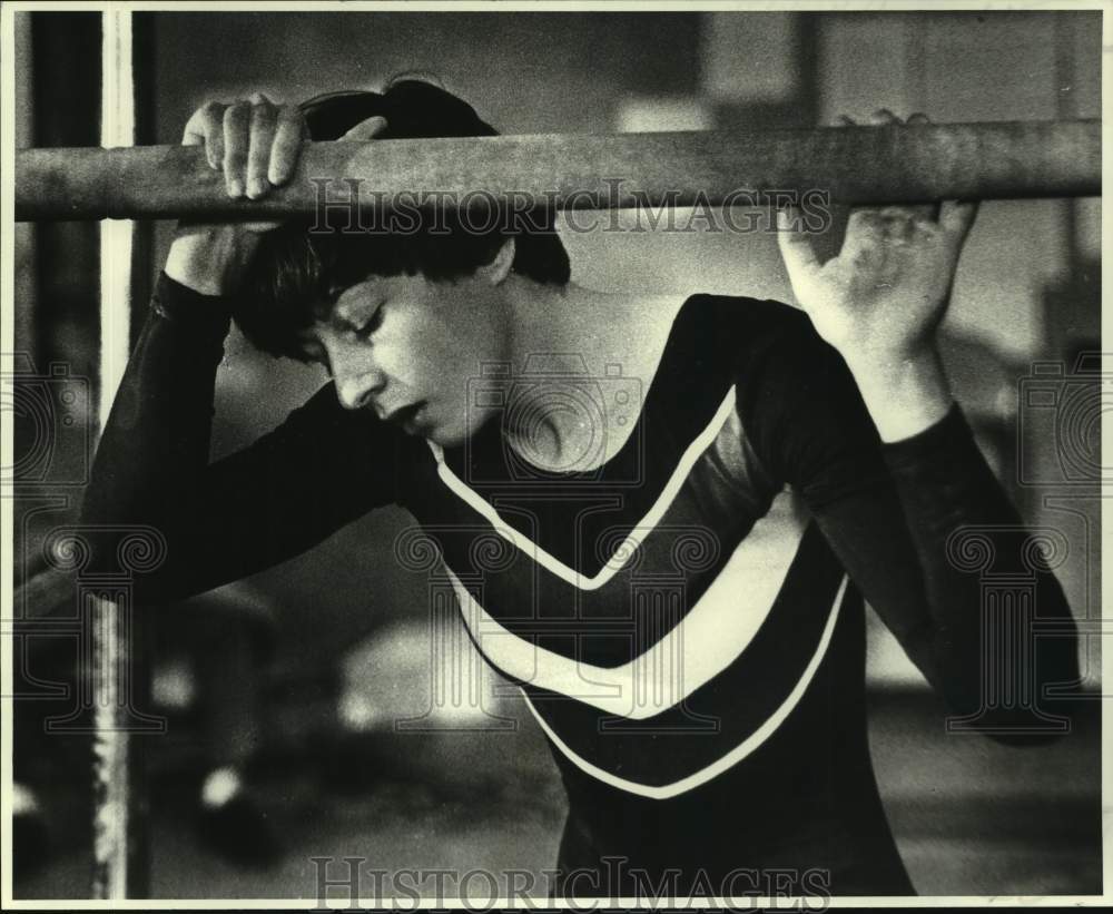 1978 Press Photo Gymnast Marcia Frederick, uneven bars world champion- Historic Images