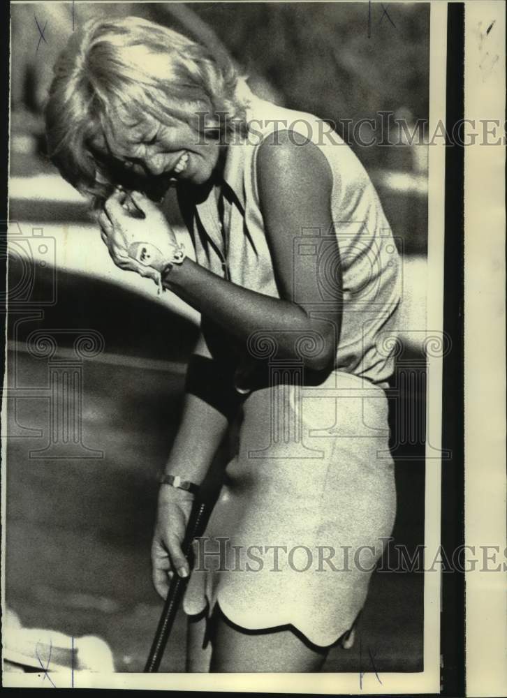 1973 Press Photo Golfer Pam Higgins - nos14464 - Historic Images