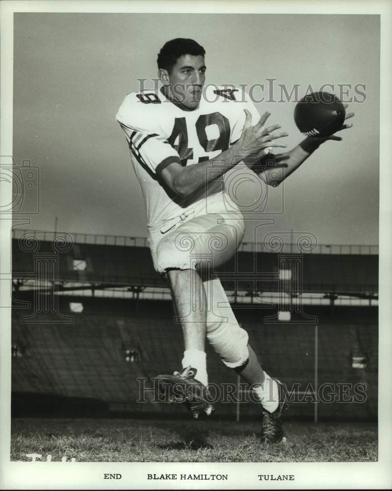 1967 Tulane college football player Blake Hamilton-Historic Images