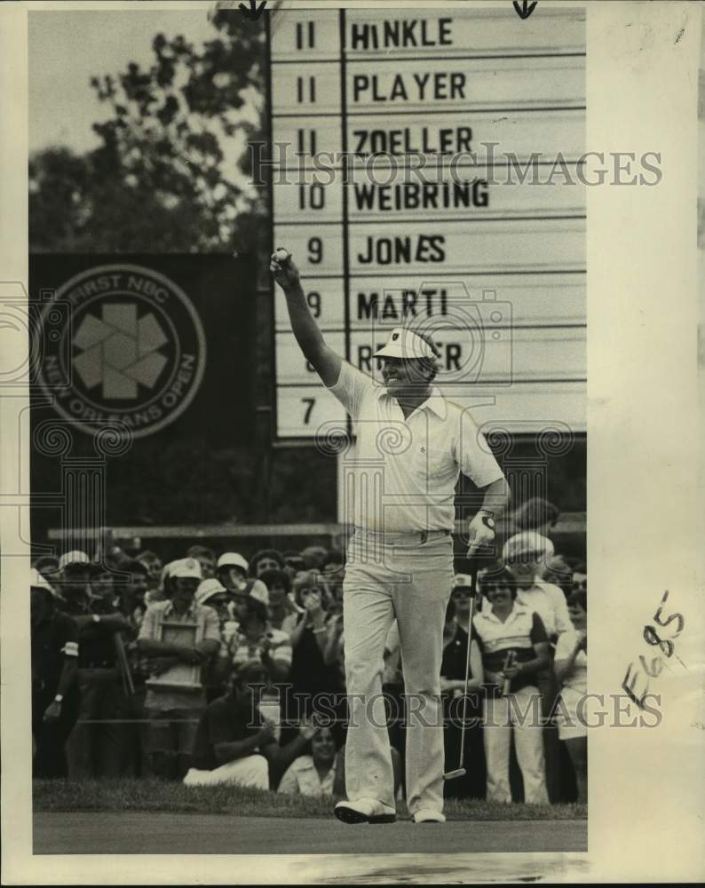 1978 Press Photo New Orleans Open golf winner Lon Hinkle - nos14716- Historic Images