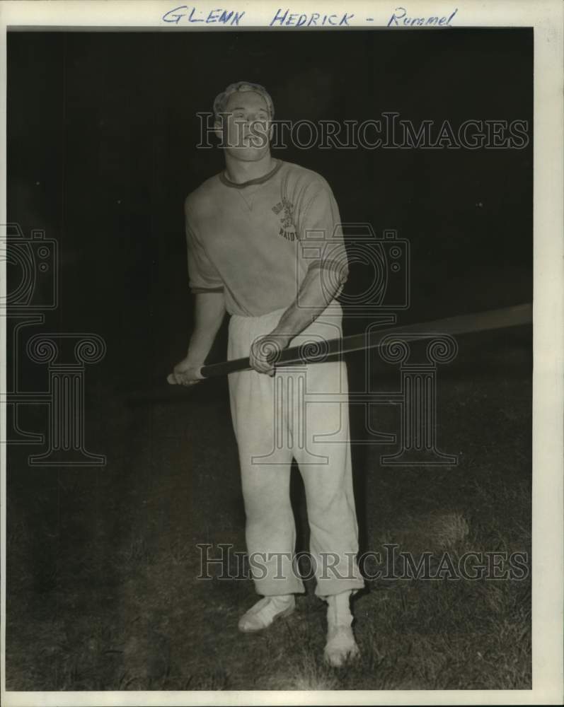 1968 Press Photo Rummel High pole vaulter Glenn Hedrick - Historic Images