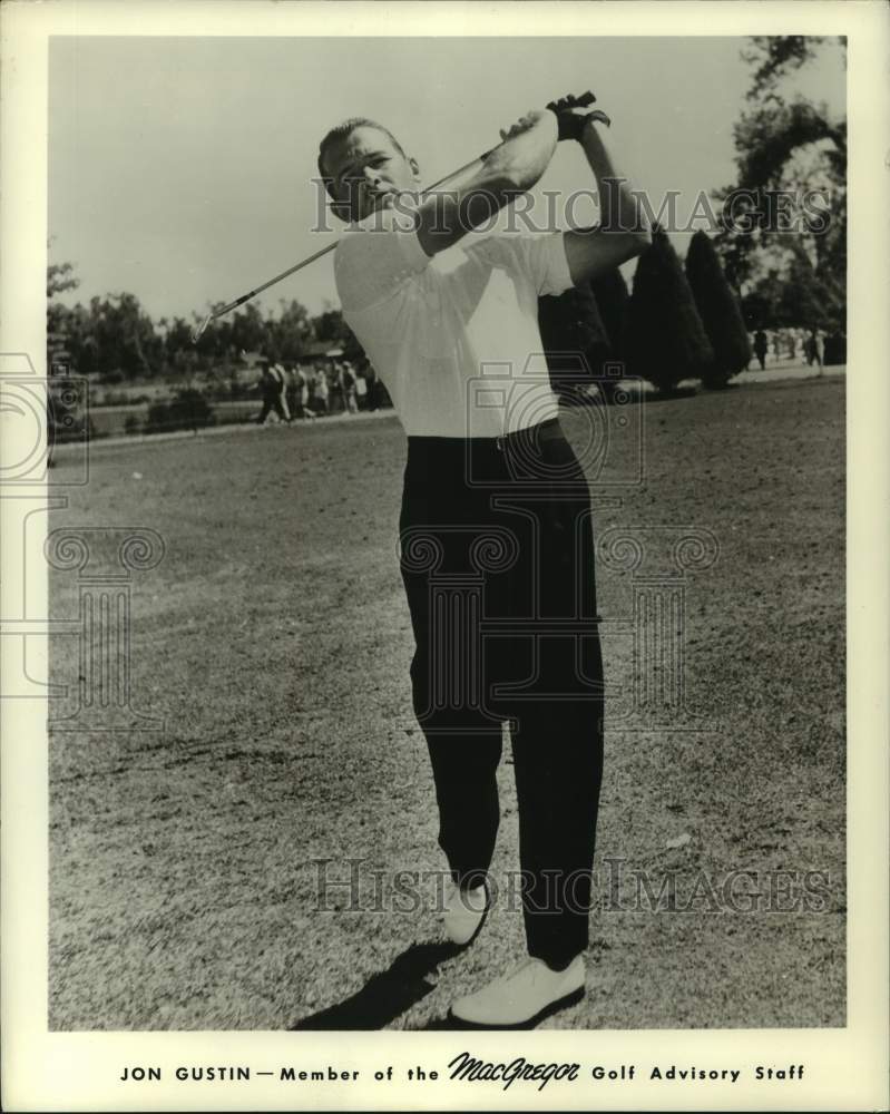 1968 Golf - Jon Gustin, Member of MacGregor Advisory Staff-Historic Images