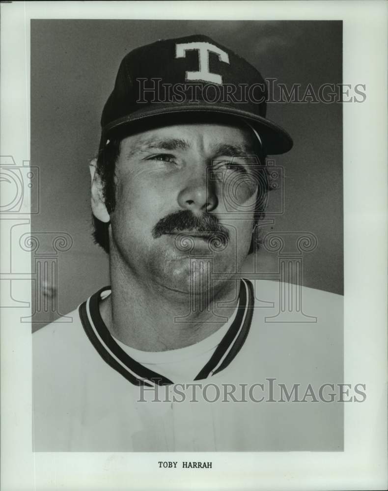 1977 Press Photo Texas Rangers baseball player Toby Harris - nos15090 - Historic Images