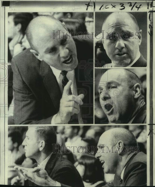 1968 Press Photo Philadelphia 76ers basketball coach Alex Hannum - nos15140- Historic Images
