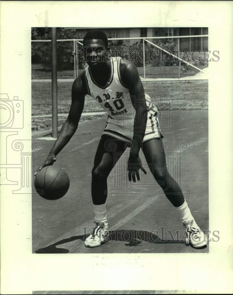 1983 Press Photo Basketball player Orlando Hart - nos15238 - Historic Images