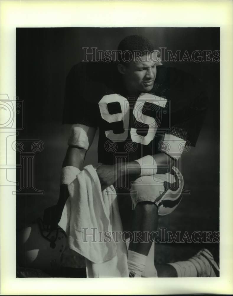 1988 Press Photo Football player Richard Harvey - nos15265 - Historic Images