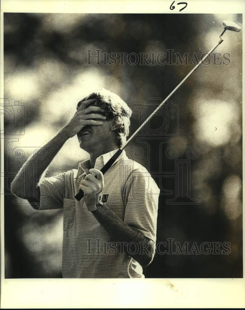 1983 Press Photo Golfer Vance Heafner plays the New Orleans Open - nos15337 - Historic Images