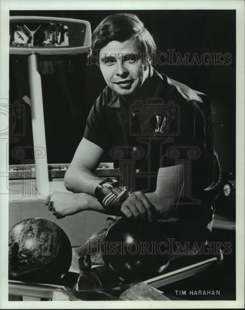 1973 Press Photo Pro bowler TIm Harahan - nos15348 - Historic Images