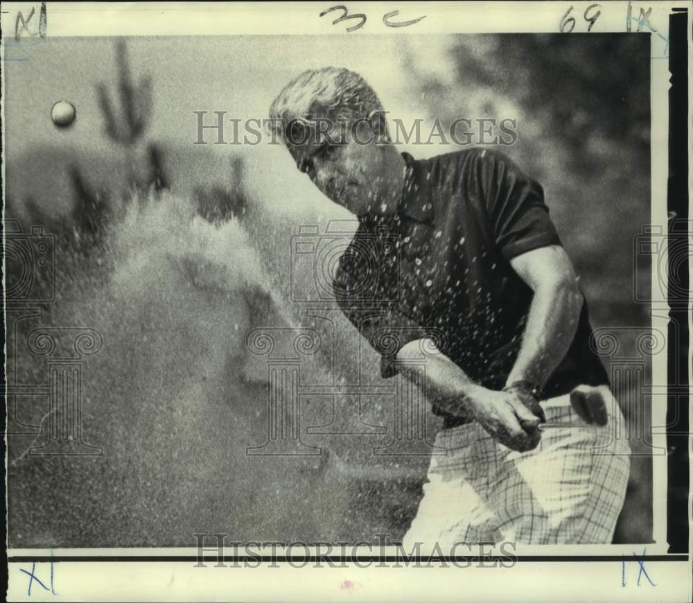 1970 Press Photo Golfer Paul Harney plays the Clifton Open - Historic Images