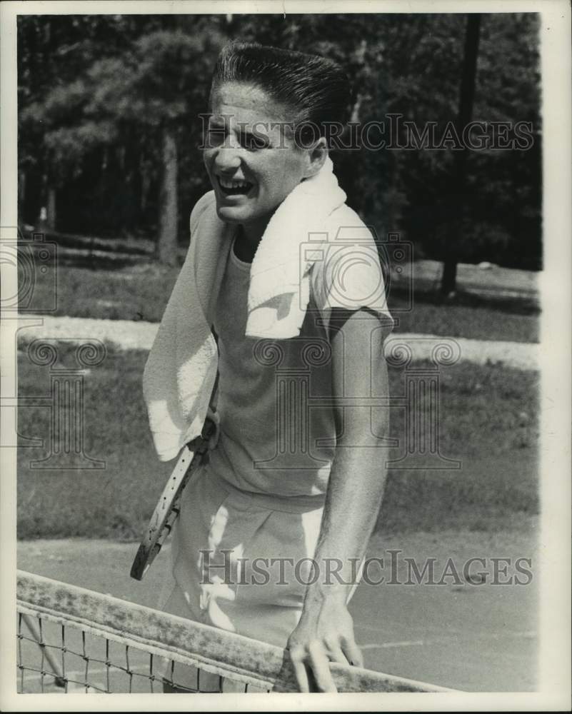 1962 Press Photo Tennis player Upton Giles III of Covington - nos15991 - Historic Images