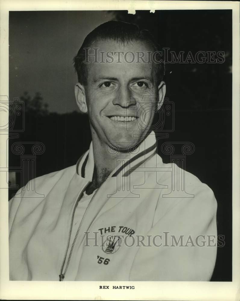Press Photo Australian tennis player Rex Hartwig - nos16018 - Historic Images
