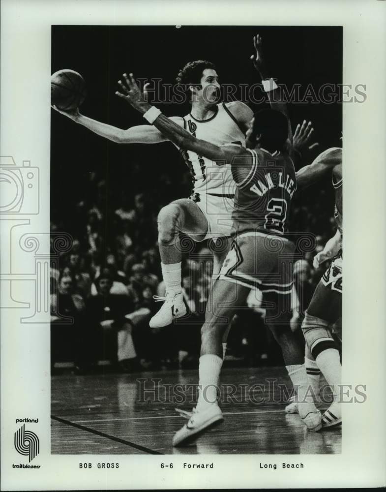 1979 Press Photo Portland Trail Blazers basketball player Bob Gross - nos16058- Historic Images