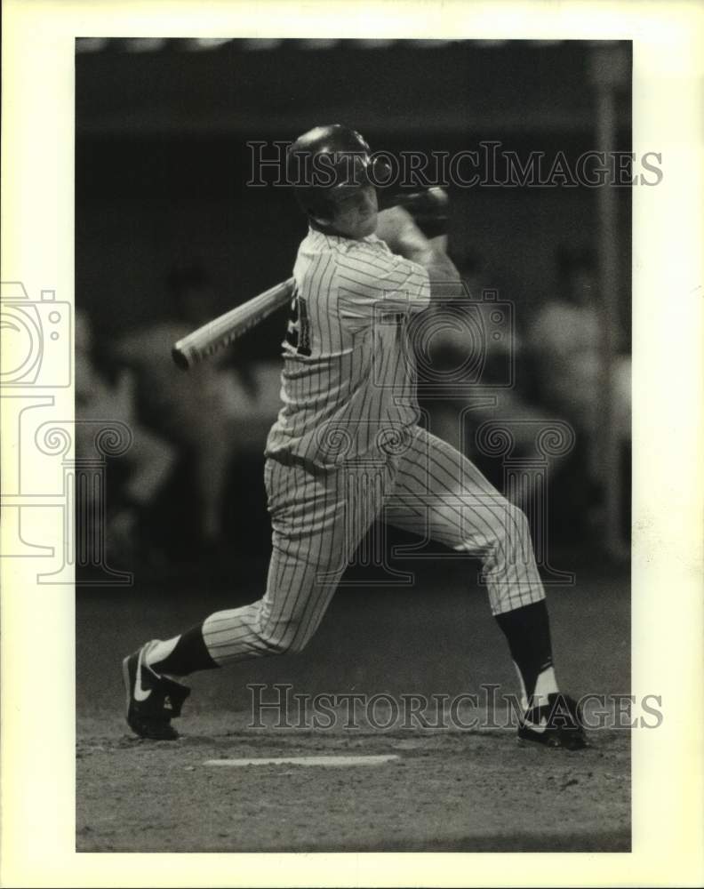 1989 Press Photo Odeco baseball player Juan Ibieta - nos16178 - Historic Images