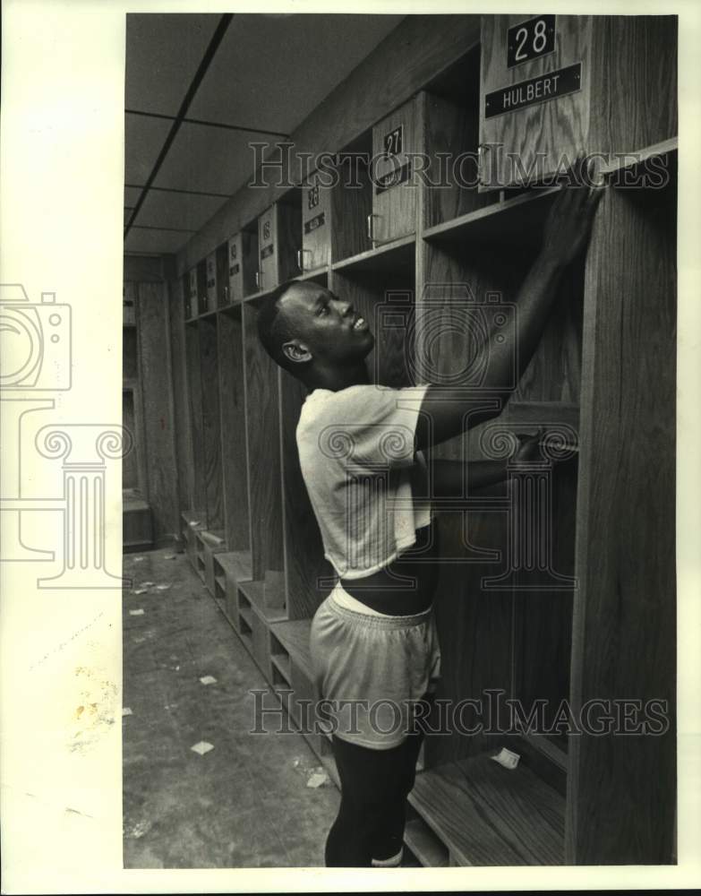 Press Photo Tulane football player Jonathan Hulbert - nos16196- Historic Images
