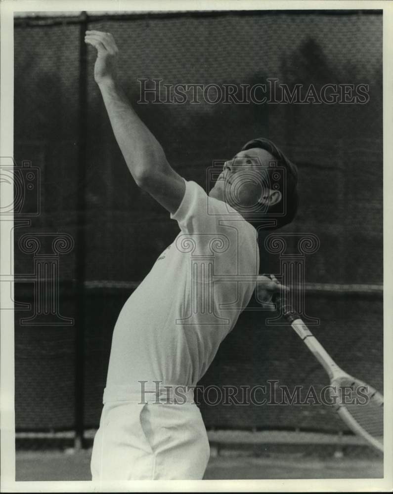 1969 Press Photo Tulane college tennis player Turner Howard - nos16509 - Historic Images