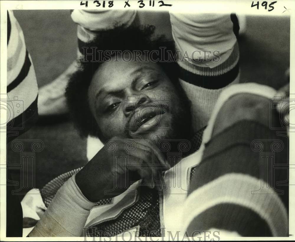 1981 Press Photo Football player Leroy Harris - nos16731- Historic Images