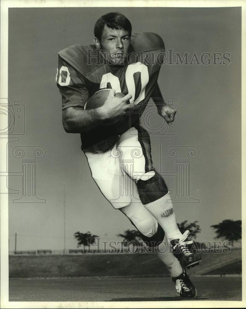1971 Press Photo Football player Lance Henry - nos17329- Historic Images