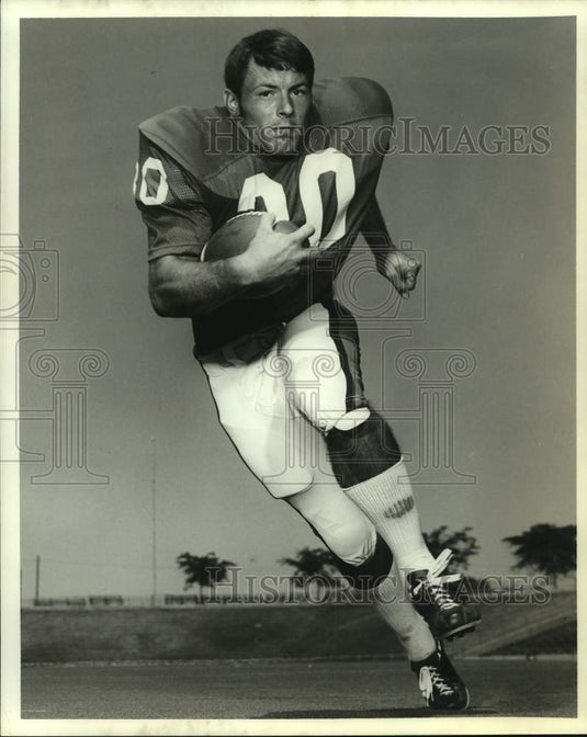 1971 Press Photo Football player Lance Henry - nos17329- Historic Images