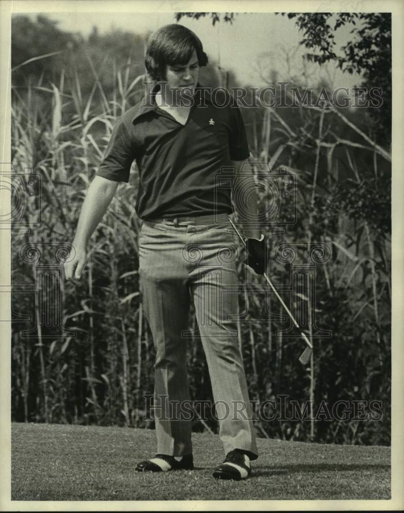 1974 Press Photo Golfer Mike Jones - nos17466 - Historic Images