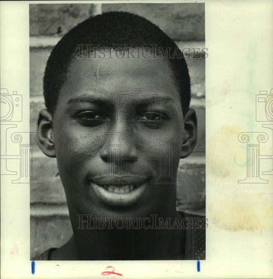 Press Photo High school athlete Keith Johnson - nos17729-Historic Images