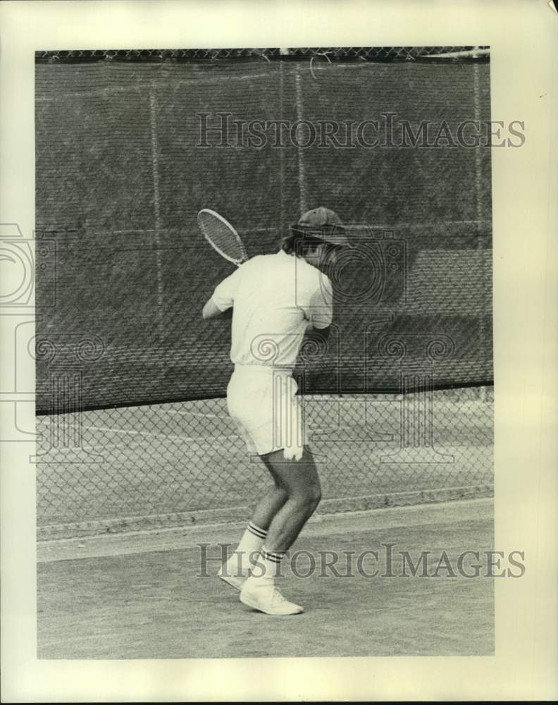 1972 Press Photo Tennis player Dr. Ray Lake of Shreveport - nos17786 - Historic Images