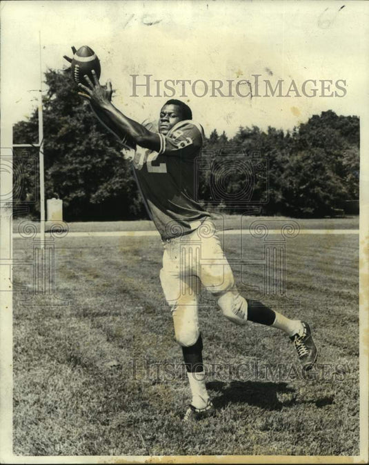 1970 Press Photo Football player Lee Drew Hudson - nos17955 - Historic Images