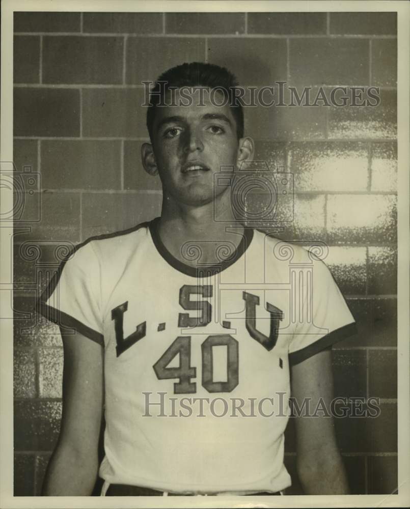 1967 Press Photo LSU college basketball player Bill Lee - nos18063 - Historic Images