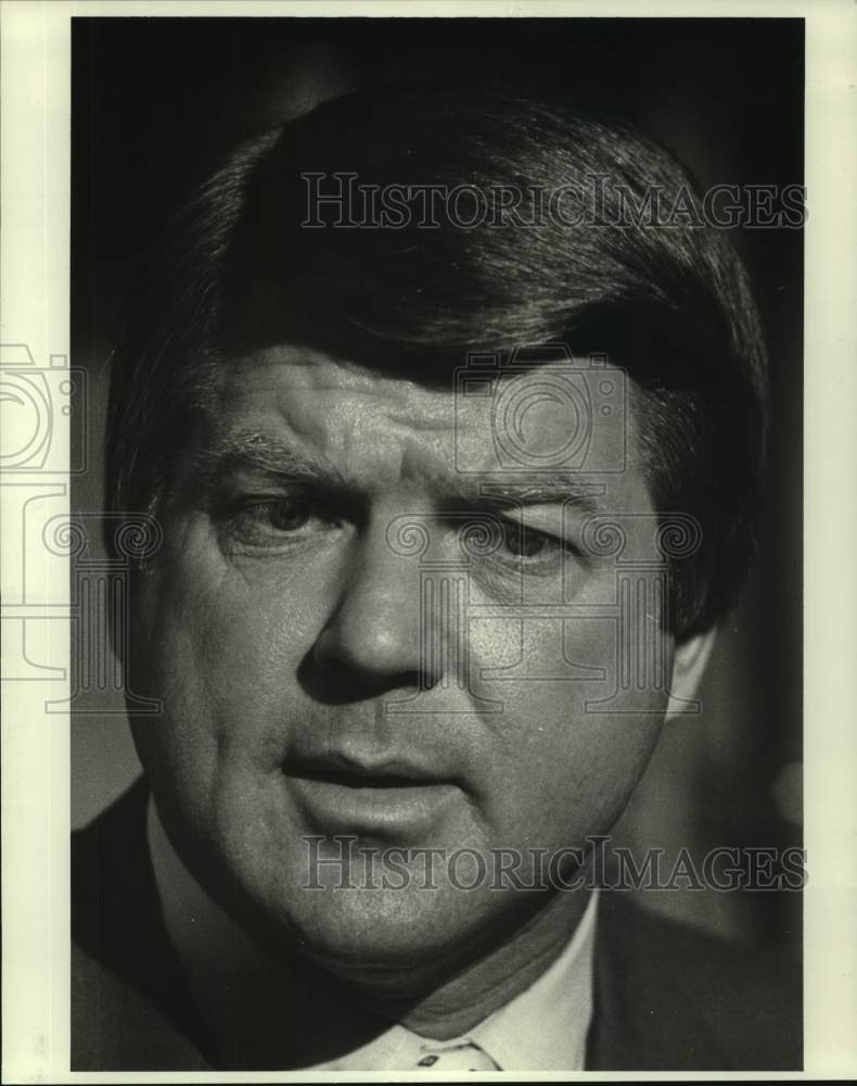 1985 Press Photo Miami College Football Coach Jimmy Johnson Nos19193 1985 press photo miami college football coach jimmy johnson nos19193