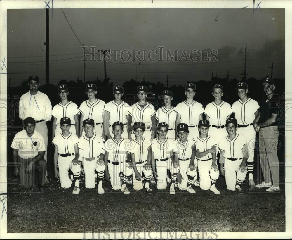 1970 Press Photo Lakeland Terrace baseball team - nos19226 - Historic Images