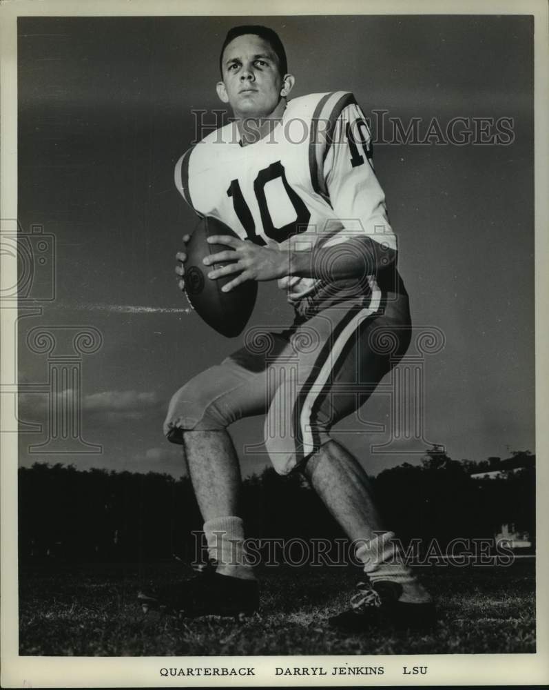 1967 Press Photo LSU college football player Darryl Jenkins - nos19477 - Historic Images