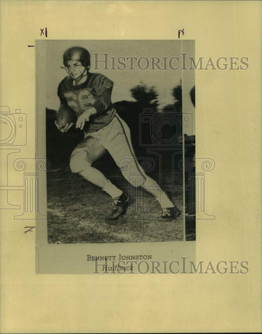 1990 Football - J. Bennett Johnson, Halfback-Historic Images