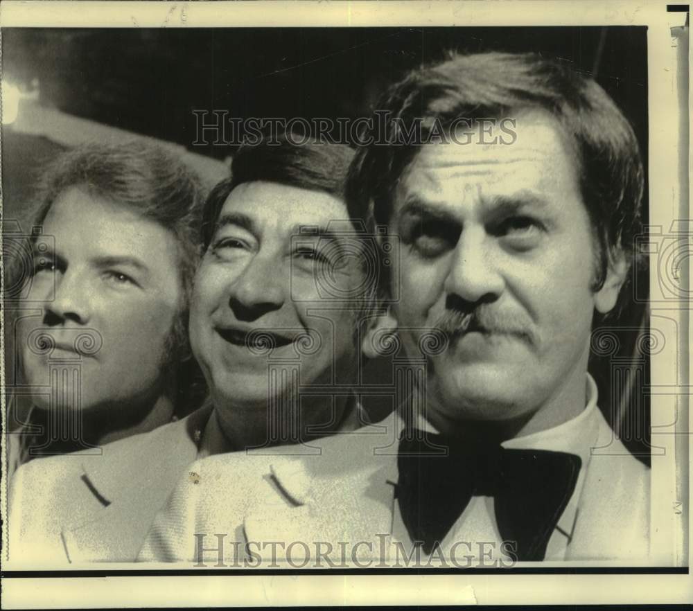 1973 Press Photo Football announcers Howard Cosell and Don Meredith - nos22831 - Historic Images