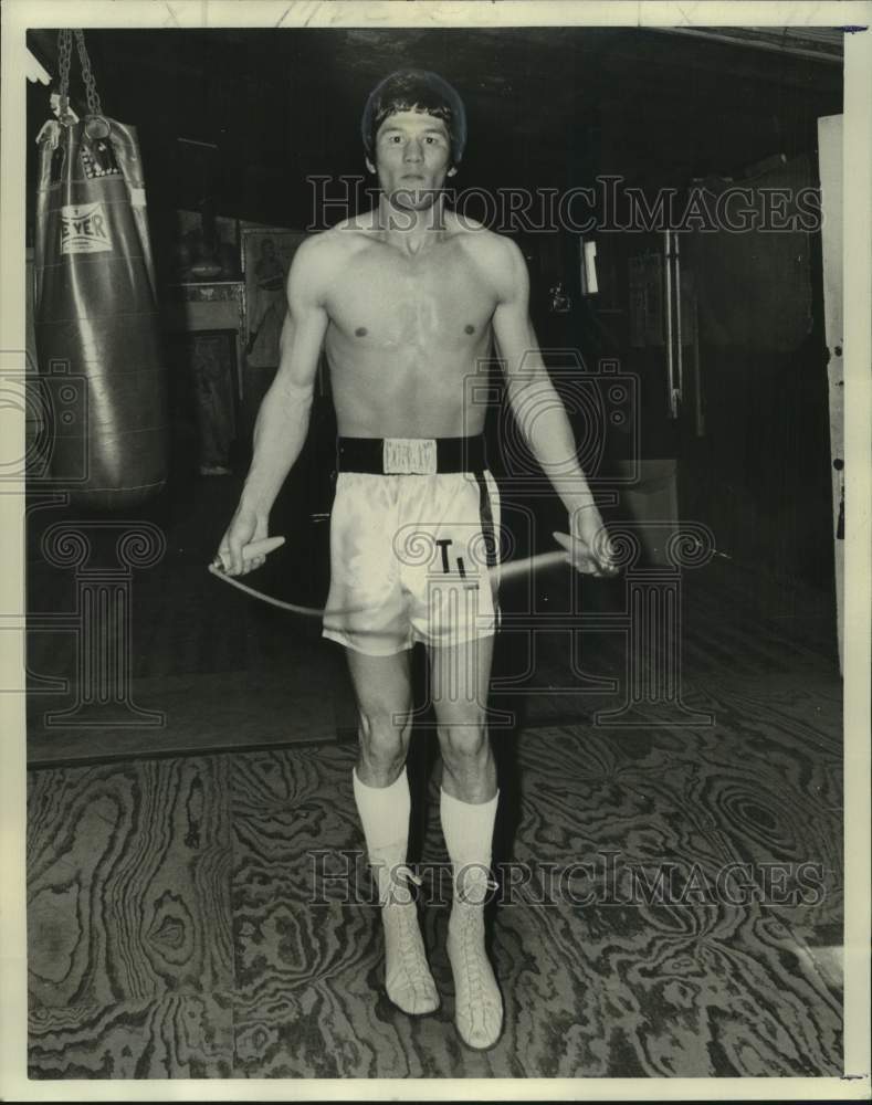 1975 Press Photo Boxer Tony Licata - nos24491- Historic Images