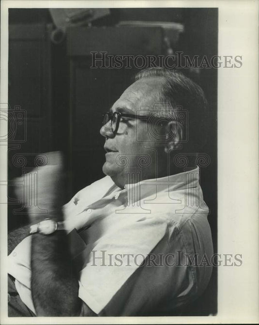 1962 Press Photo Tulane University track and field coach Johnny Oelkers- Historic Images