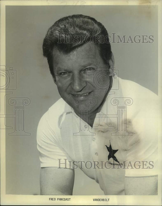 1976 Press Photo Fred Pancoast of Vanderbilt - nos26298-Historic Images