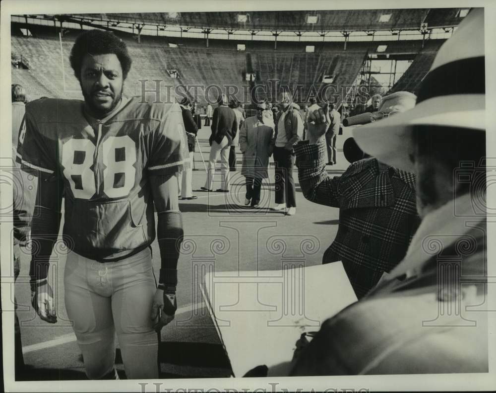 1978 Press Photo Football player Riley Odems - nos26948 - Historic Images