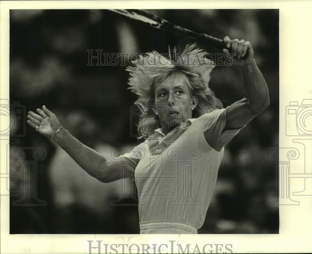 1984 Press Photo Tennis player Martina Navratilova - nos27293 - Historic Images