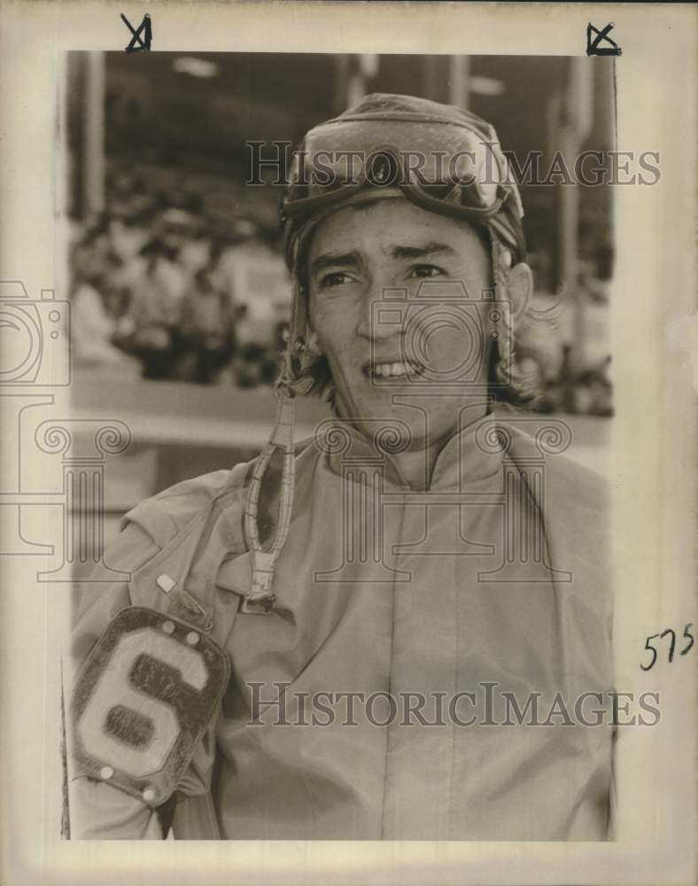 1980 Press Photo Horse Racing - Elvis J. Perrodin, Jockey - nos27406- Historic Images