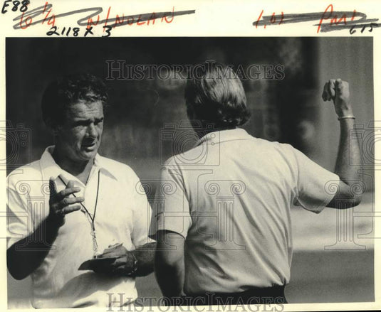 1980 Press Photo New Orleans Saints football coach Dick Nolan - nos28254- Historic Images