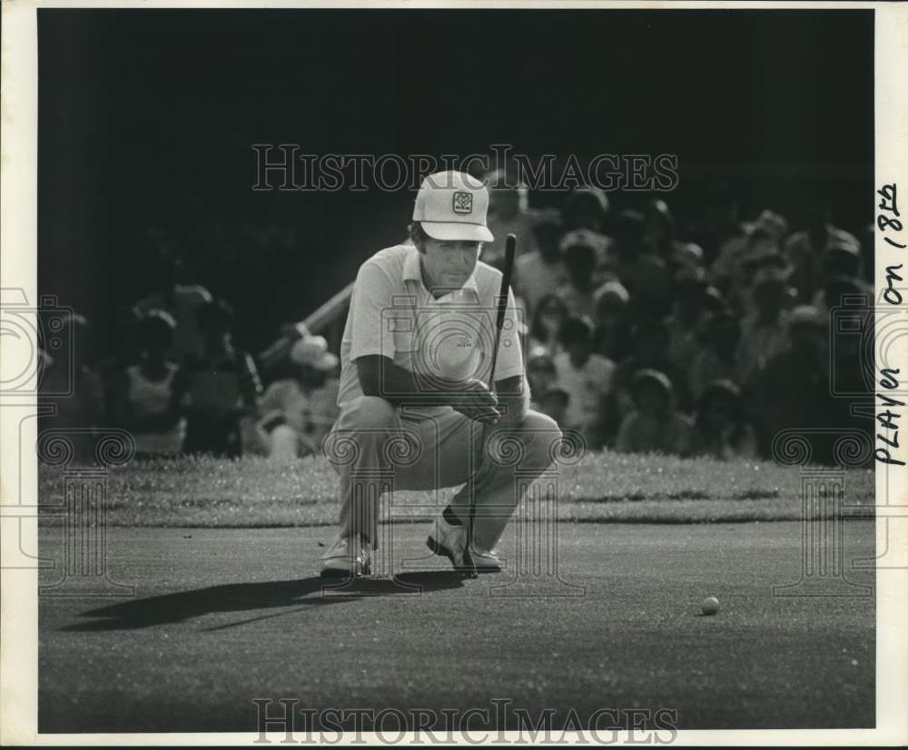 1978 Press Photo Golfer Gary Player at the New Orleans Open - nos28342 - Historic Images