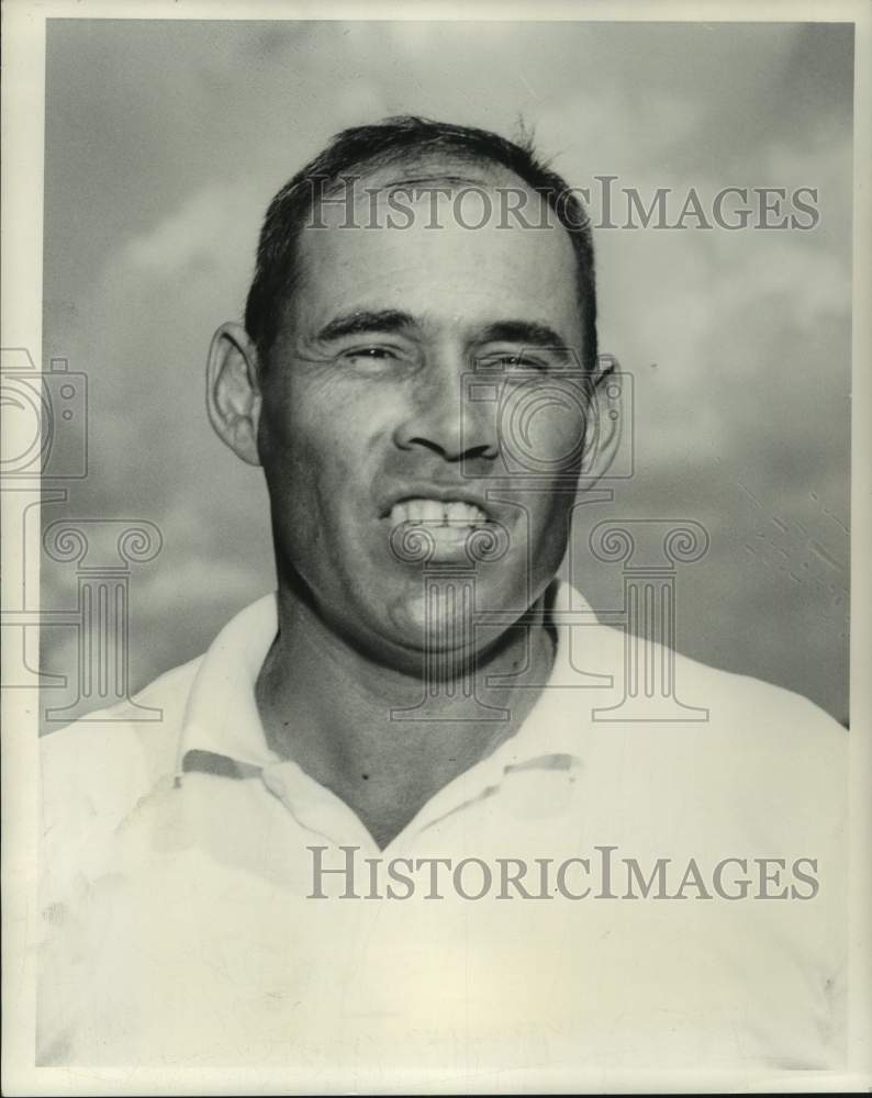 Press Photo Close-up of West Jefferson football Dick Preis - nos29234 - Historic Images