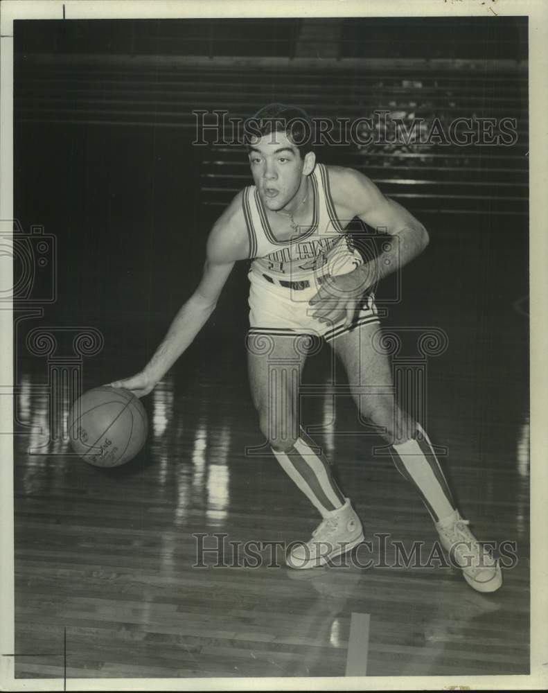 1968 Press Photo Tulane college basketball player Ned Reese - nos29309 - Historic Images