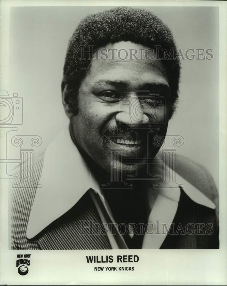 1978 Press Photo New York Knicks basketball player Willis Reed - nos29448 - Historic Images