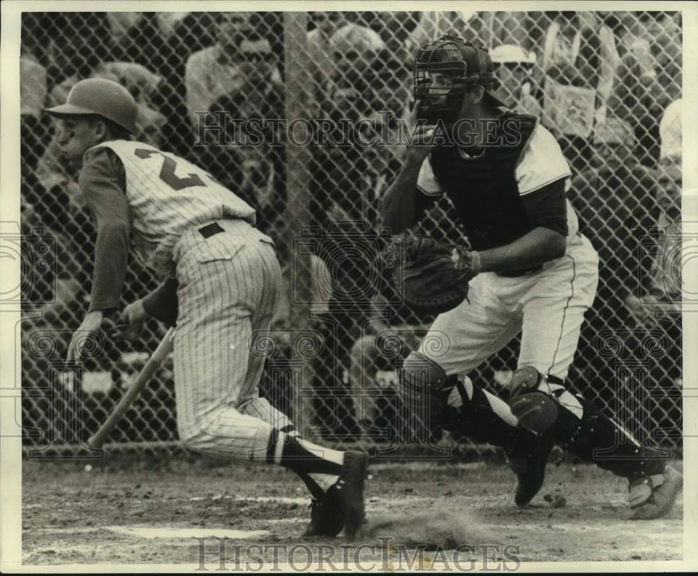 1970 Press Photo Tulane college baseball catcher Butch Raley - nos29932 - Historic Images