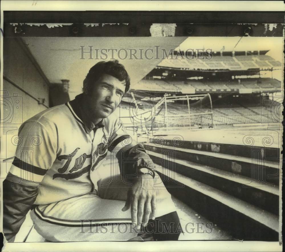1972 Press Photo Minnesota Twins baseball manager Frank Quilici - nos29950 - Historic Images